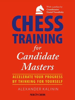 cover image of Chess Training for Candidate Masters